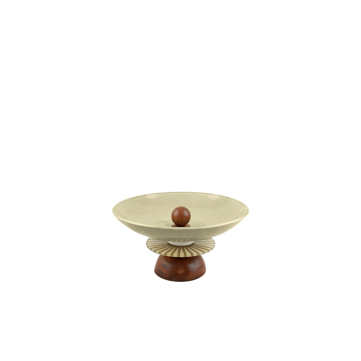 Centro de mesa Sajiki N.01 da Hiyo em vidro artesanal, peça inspirada no design japonês