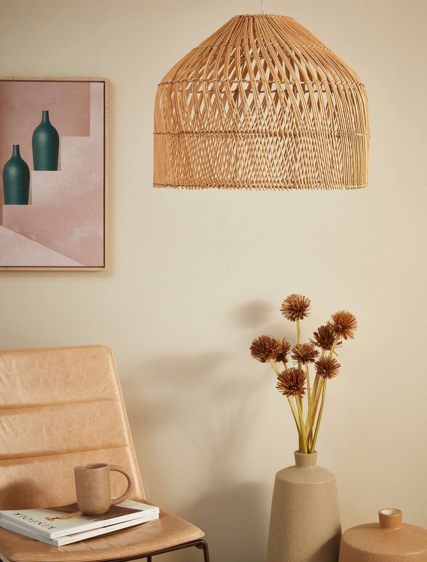 Vaso Taneli em Cerâmica com Acabamento Orgânico e Texturizado