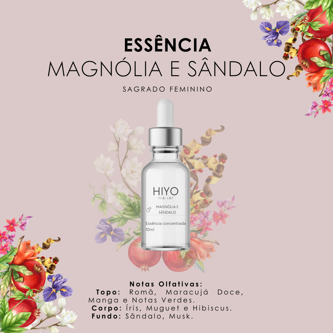 Essência Concentrada - MAGNÓLIA E SÂNDALO