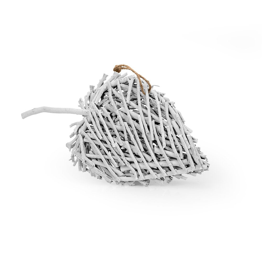 Escultura de Parede em Madeira Branca Aurora M