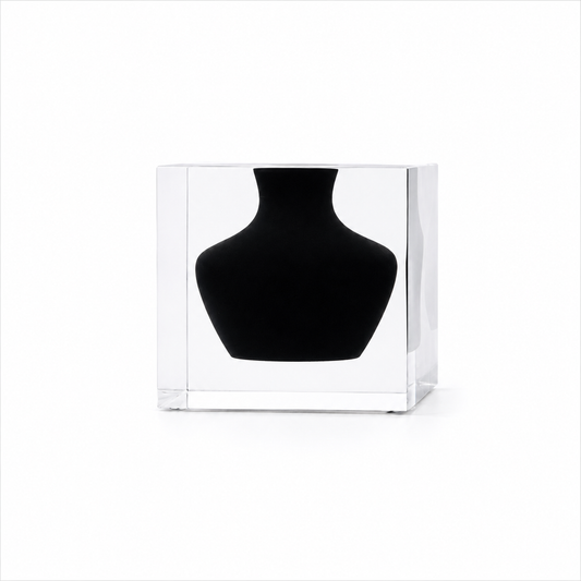 Vaso Decorativo Silhouette Preto - N.01