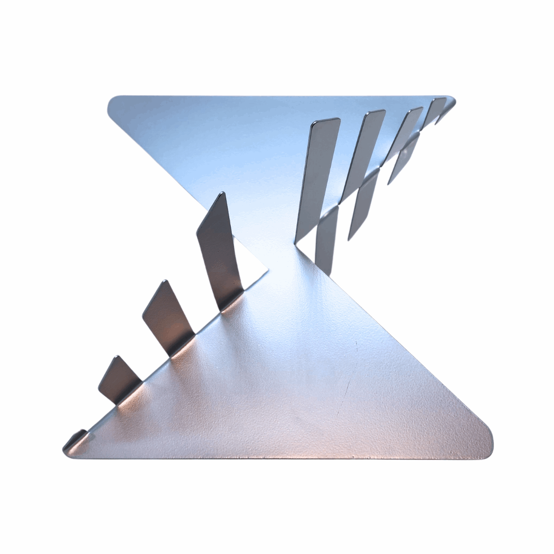 Escultura de Metal Rhombus