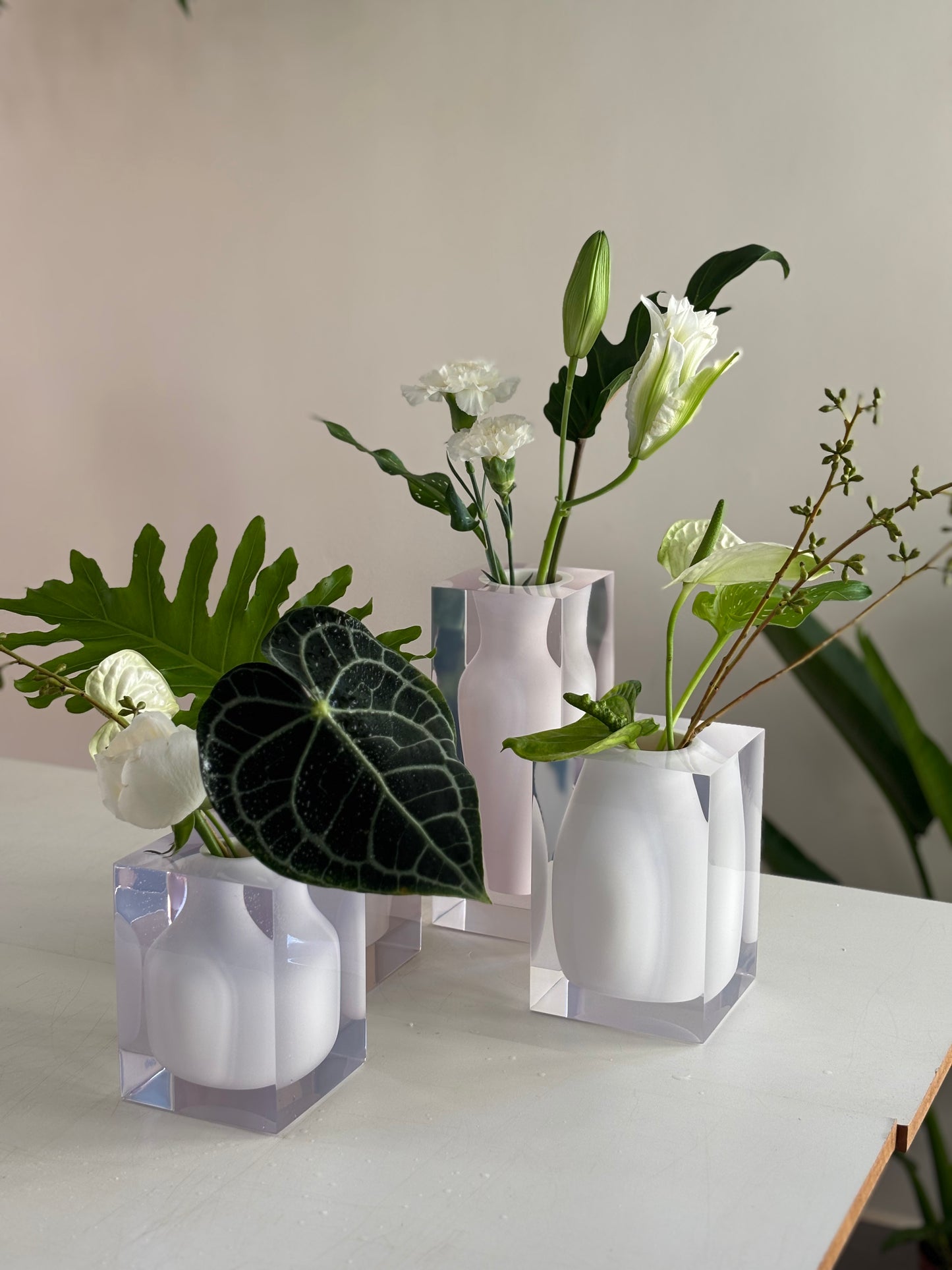 Vaso Decorativo Silhouette Branco - N.05