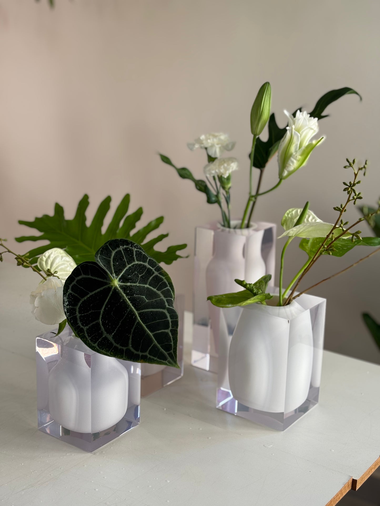 Vaso Decorativo Silhouette Branco - N.04