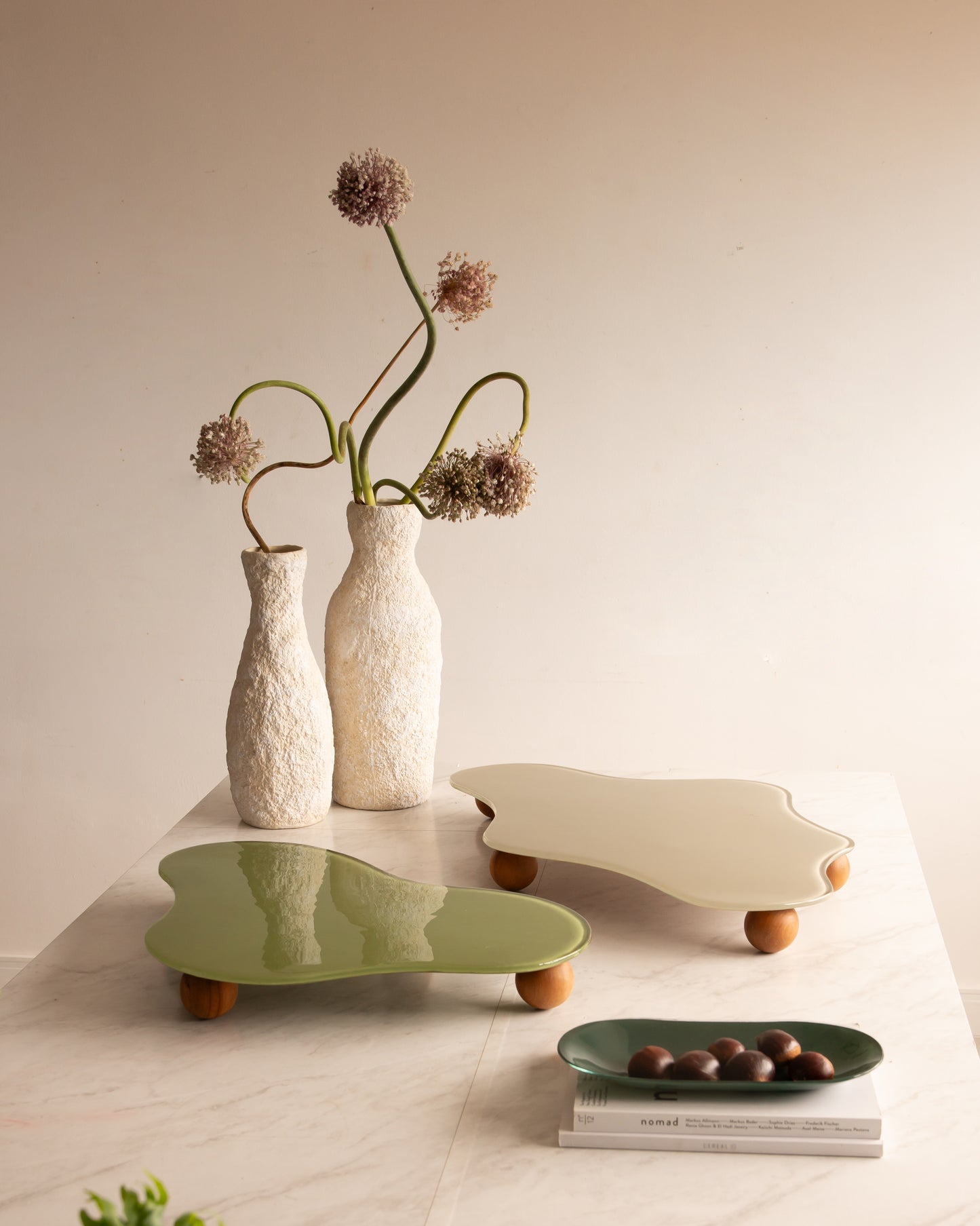 Vaso G Orgânico Textura de Pedra - Coleção Chert