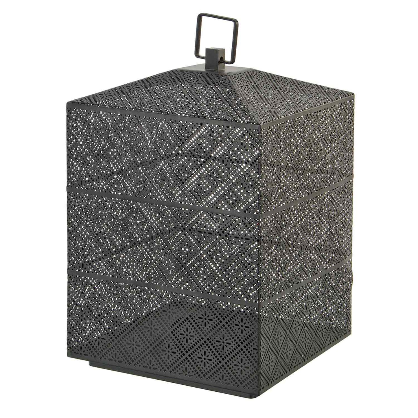 Lanterna de Metal Preto G
