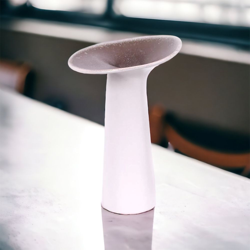 Vaso Escultura Cogumelo Hericium