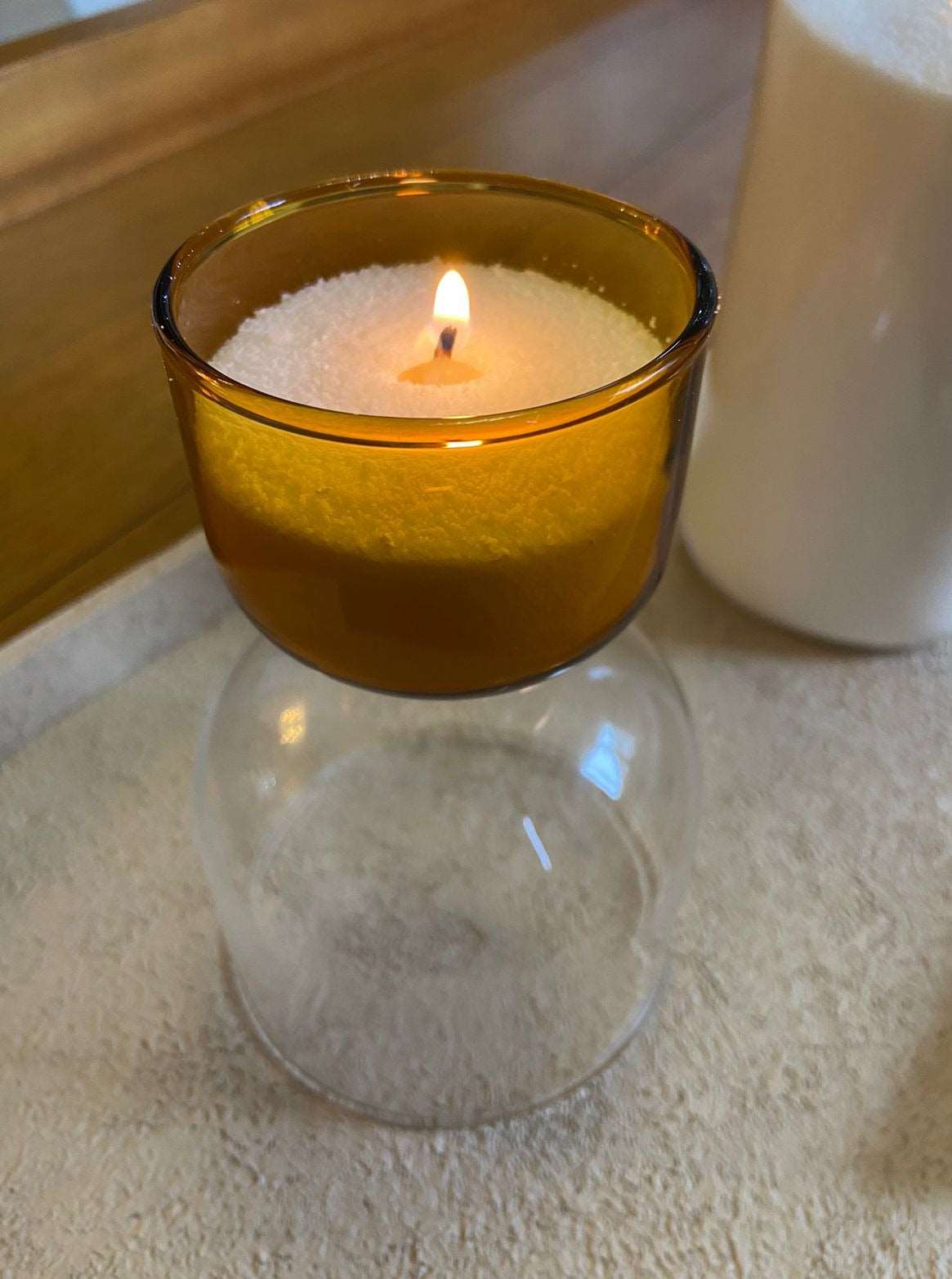 Vaso de Vidro Reflexo