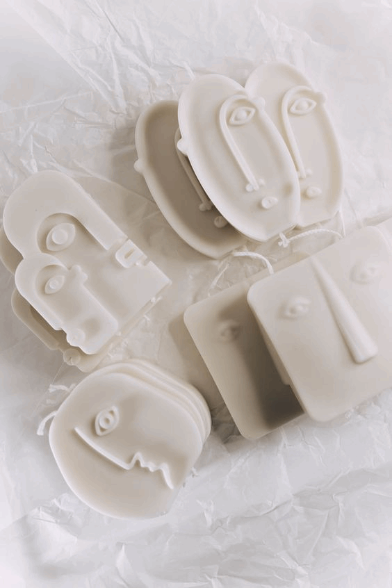 Vela Decorativa Face Dupla