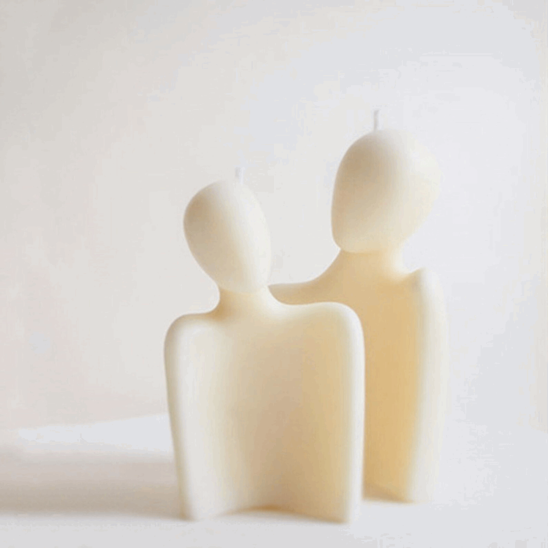 Vela Decorativa Casal Parceiros Eternos