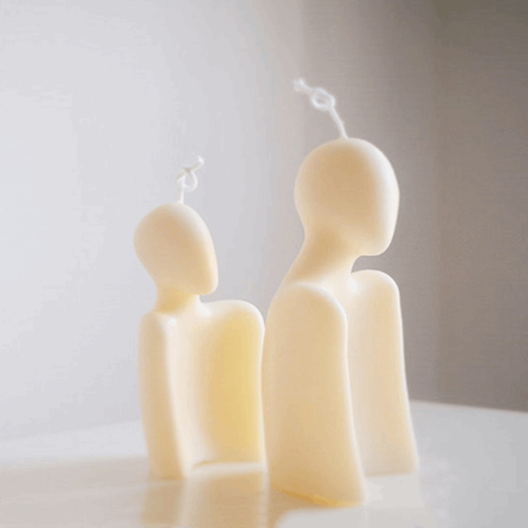 Vela Decorativa Casal Parceiros Eternos