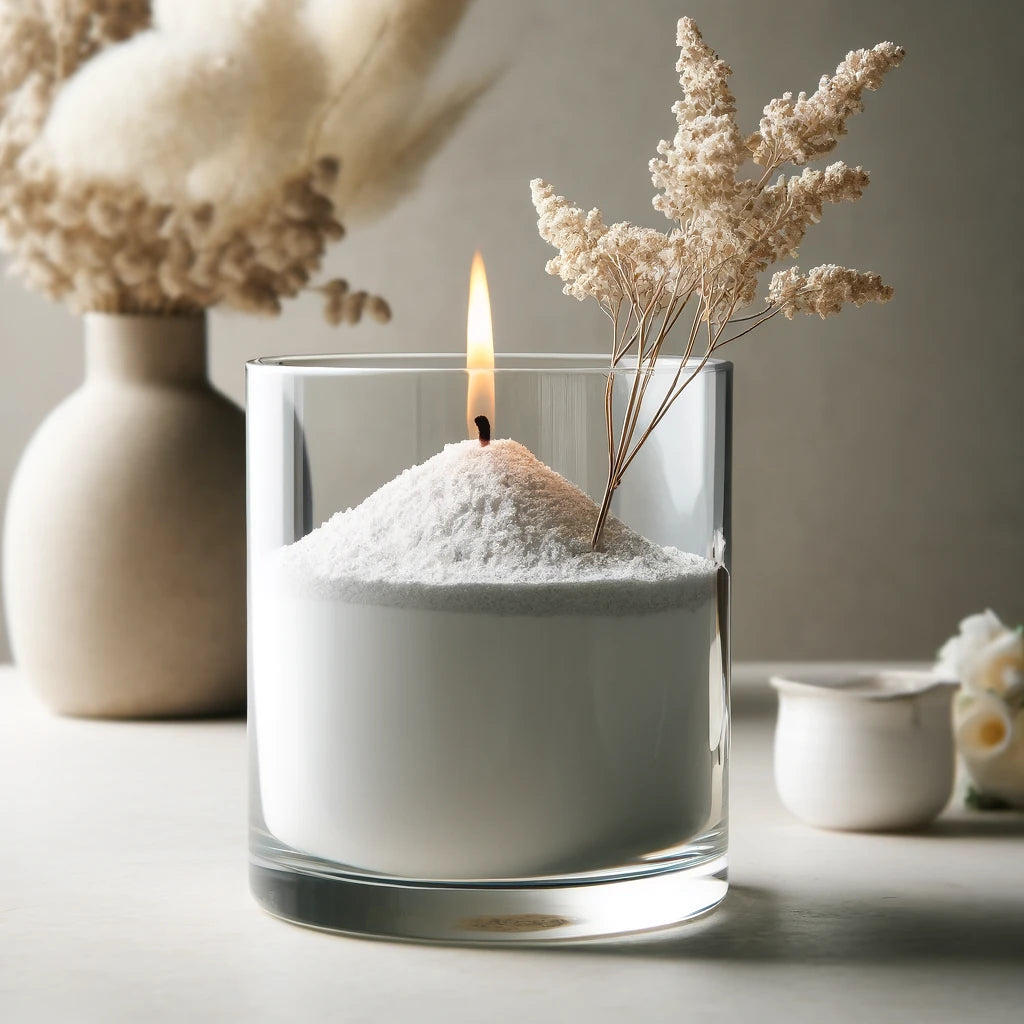 Kit Vela em Pó Aromática Hiyo + Essência + Acendedor Elétrico + Recipiente + Pavios