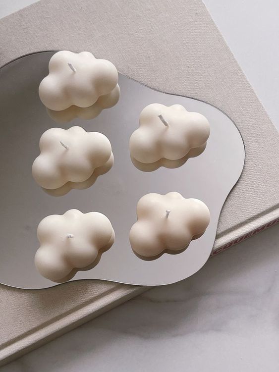 Vela Decorativa Nuvem