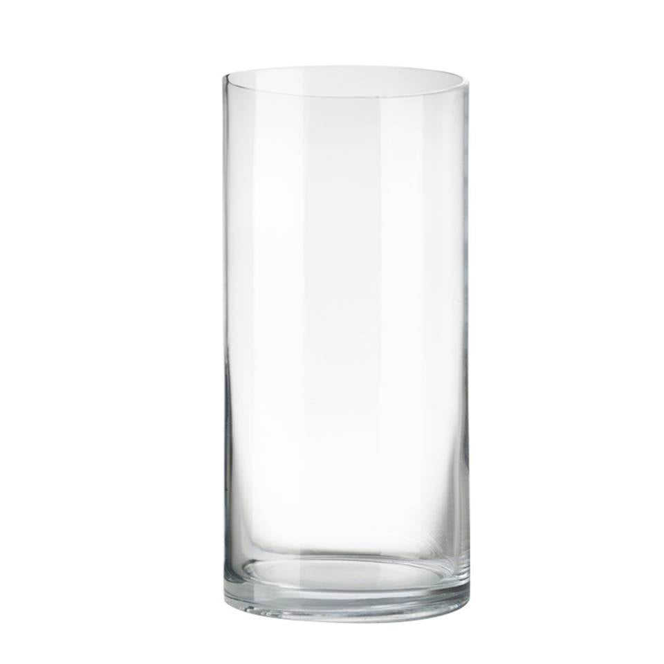 Vaso Cilíndrico em Vidro 15x30