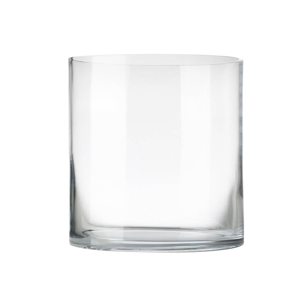 Vaso Cilíndrico em Vidro 15x20