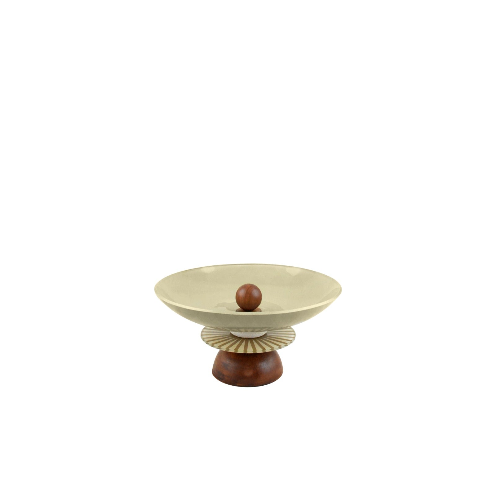 Centro de mesa Sajiki N.01 da Hiyo em vidro artesanal, peça inspirada no design japonês