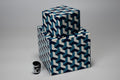 Caixa Decorativa Maremoto Azul - P