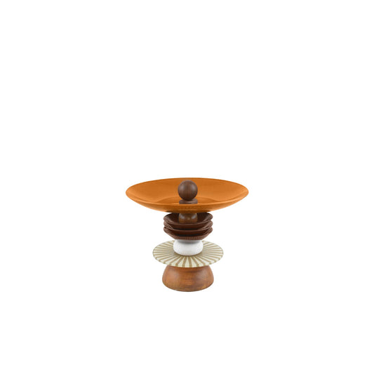 Centro de mesa Sajiki N.02 da Hiyo em vidro artesanal, peça inspirada no design japonês