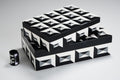 Caixa Decorativa em Madeira Prisma - G
