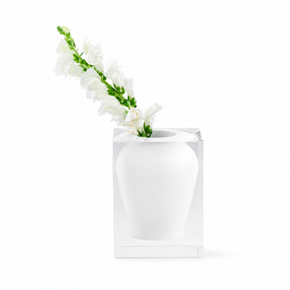 Vaso Decorativo Silhouette Branco - N.02