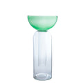 Vaso de Vidro Tulipa — Floreira Alta para Túlipas, Gladiolos e Flores de Haste Comprida