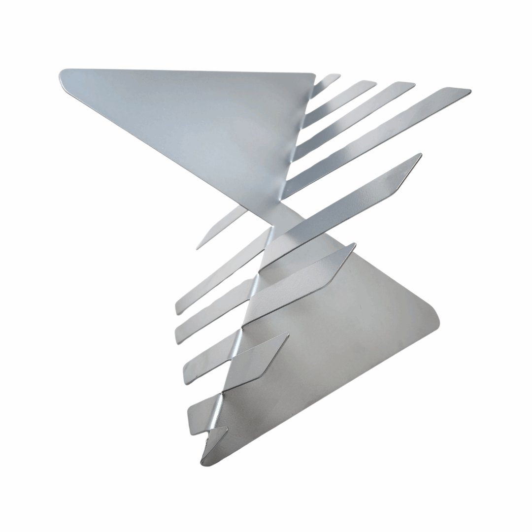 Escultura de Metal Rhombus