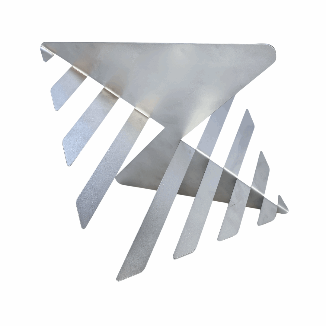 Escultura de Metal Rhombus