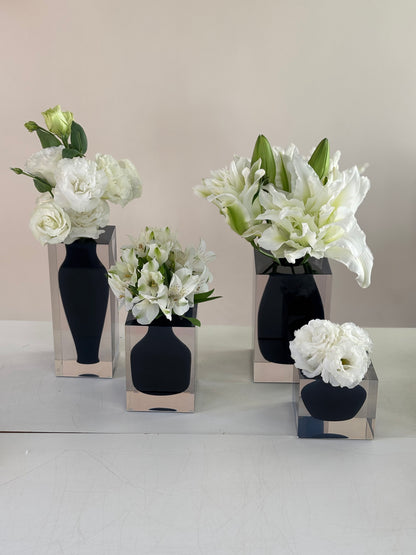 Vaso Decorativo Silhouette Preto - N.05