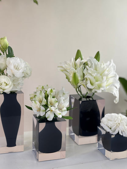 Vaso Decorativo Silhouette Preto - N.03