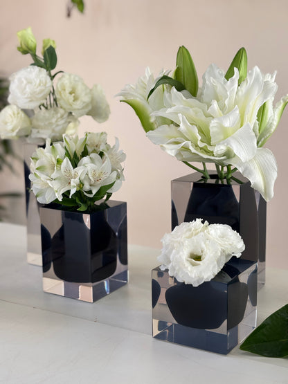 Vaso Decorativo Silhouette Preto - N.01