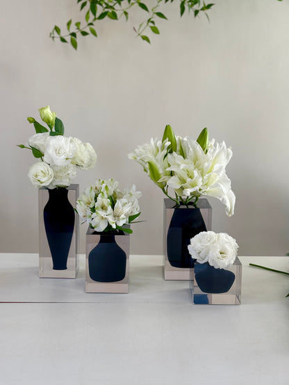 Vaso Decorativo Silhouette Preto - N.03