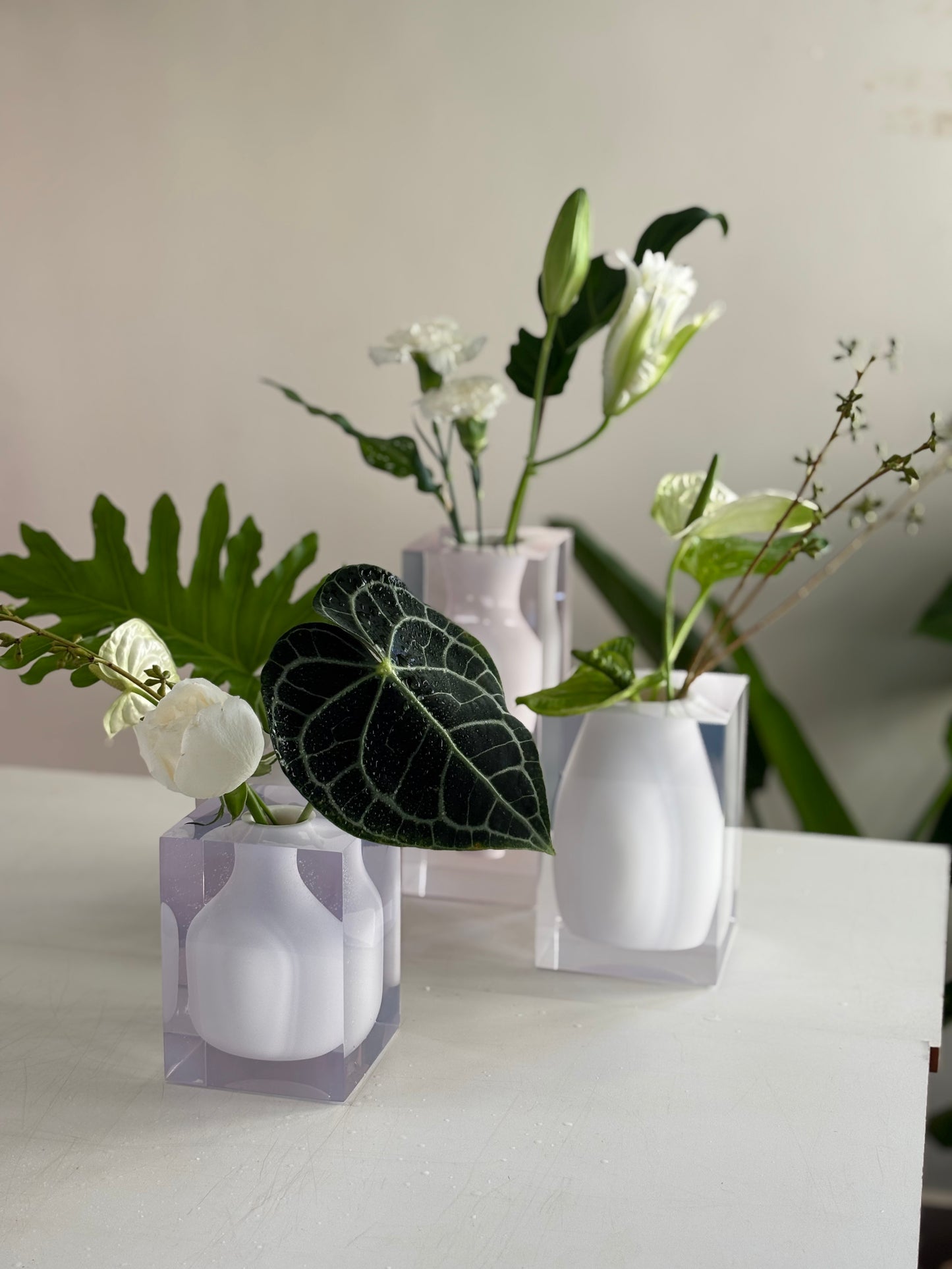 Vaso Decorativo Silhouette Branco - N.04
