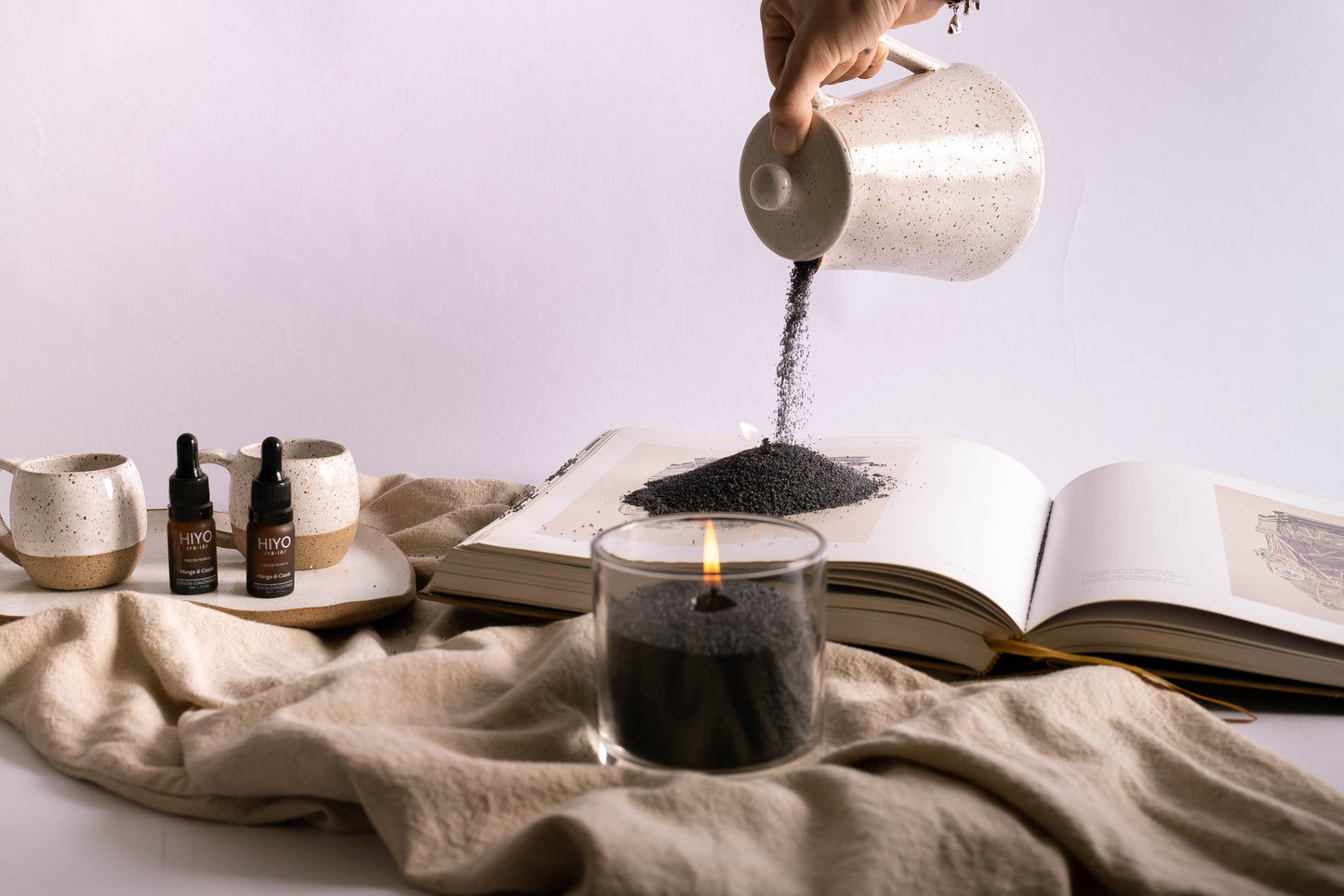 Vela em Pó Aromática - Tester