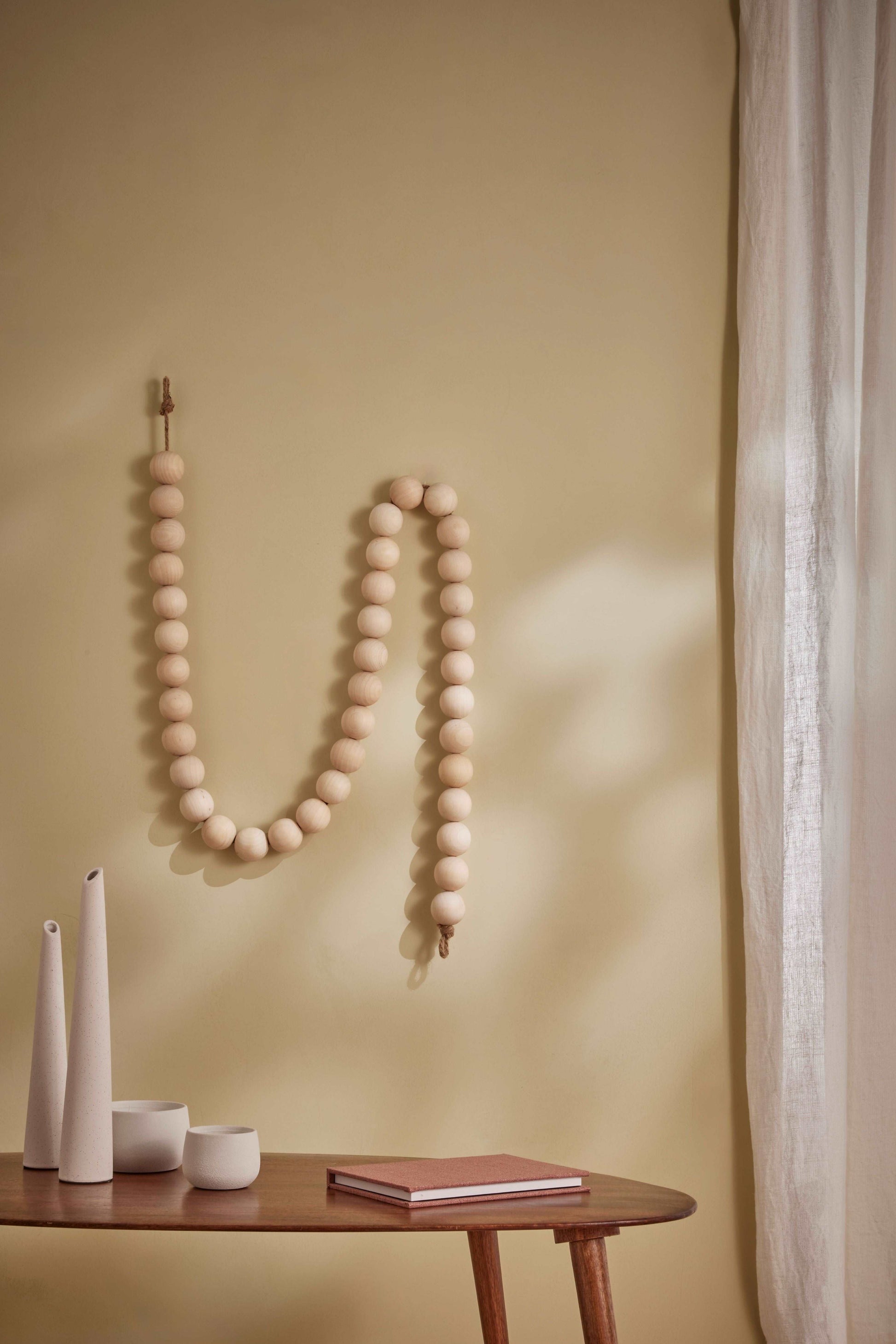 Conjunto Vasos Latus Minimalistas em Cerâmica off-white