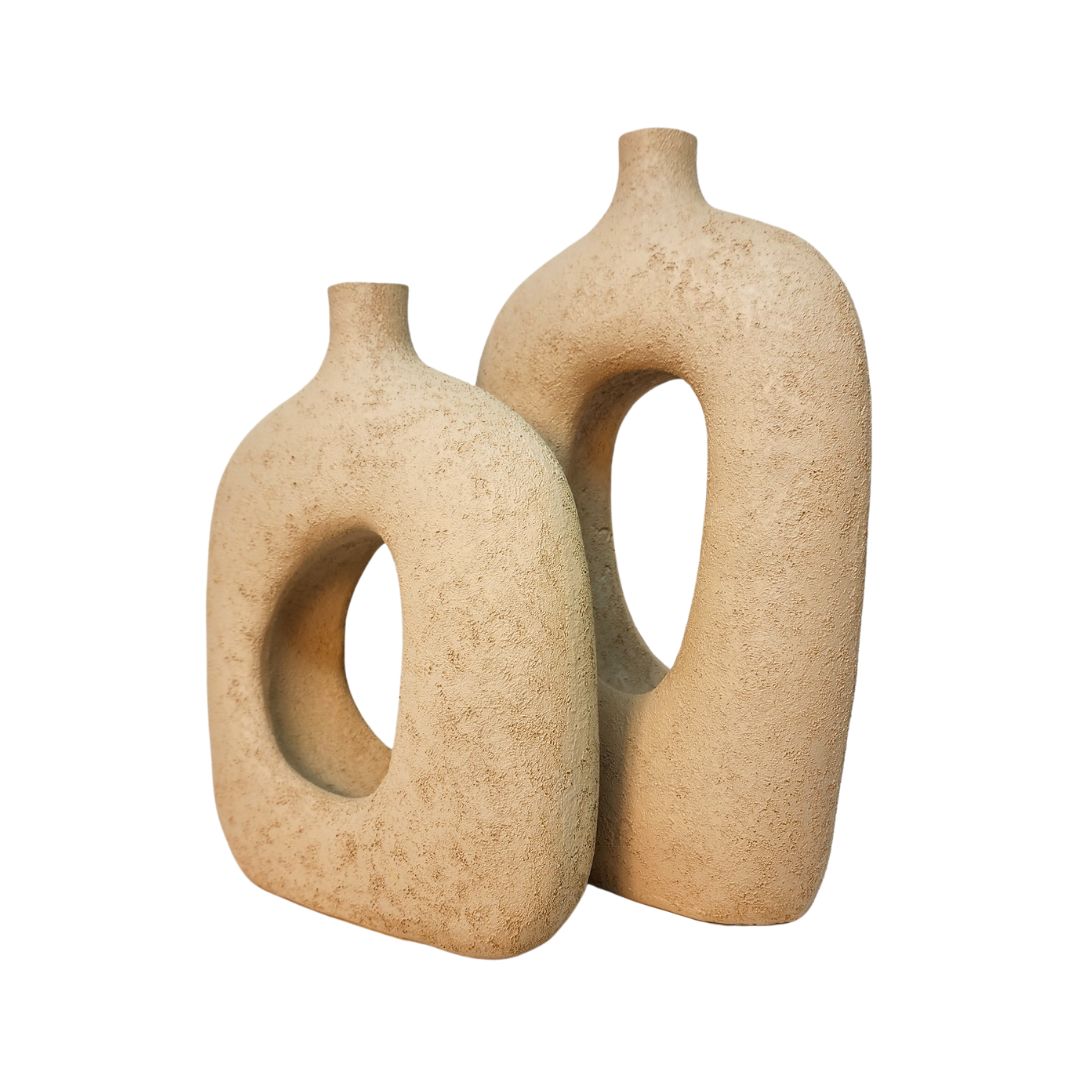 Vaso Orgânico com Textura Ortak