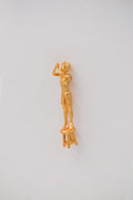 Escultura Decorativa Parafuso Sonho do Voar em Ouro