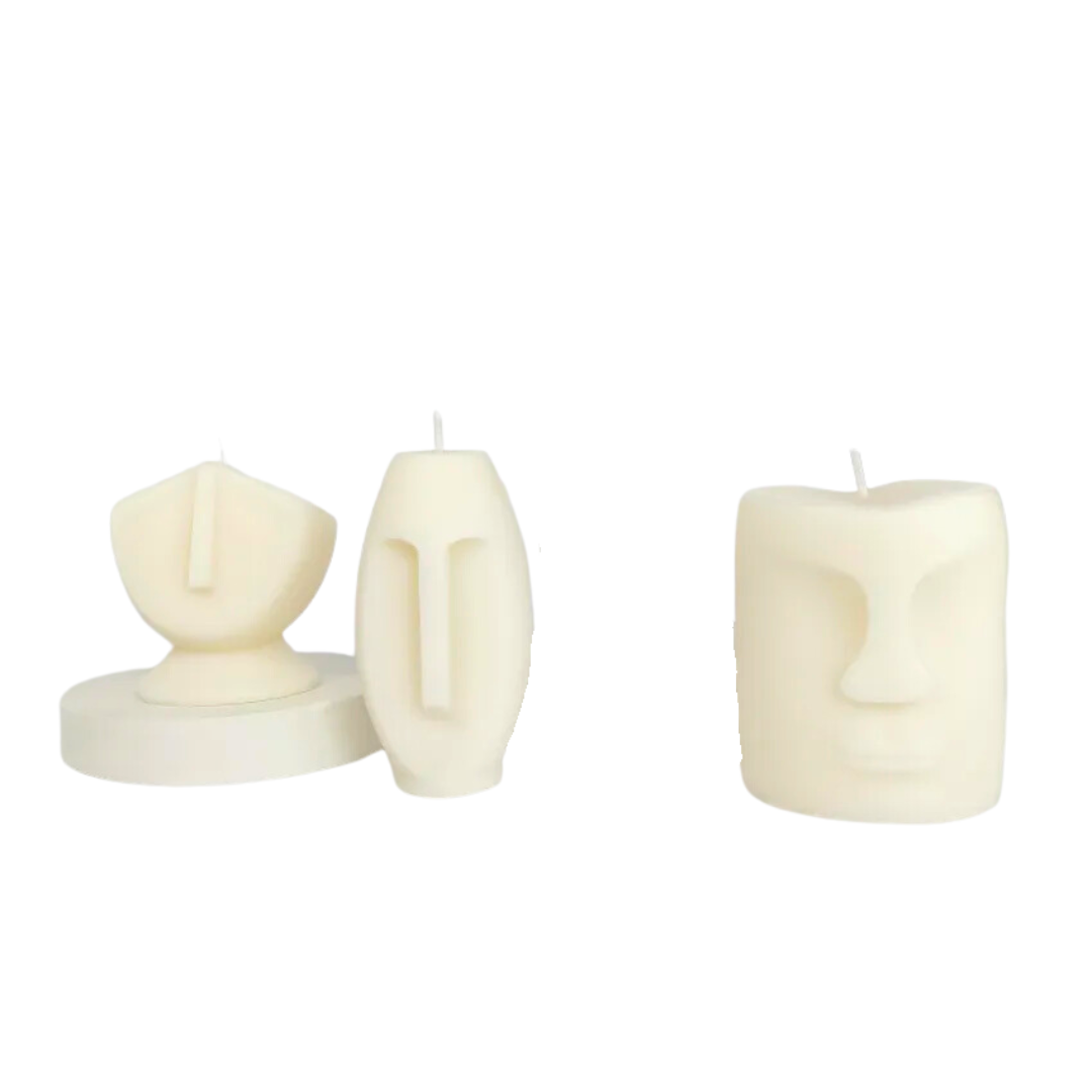 Vela Decorativa Face Tuca